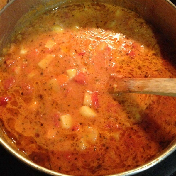 Chunky Tomato Potato Soup