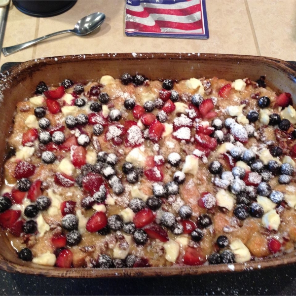 Berry Good French Toast Bake