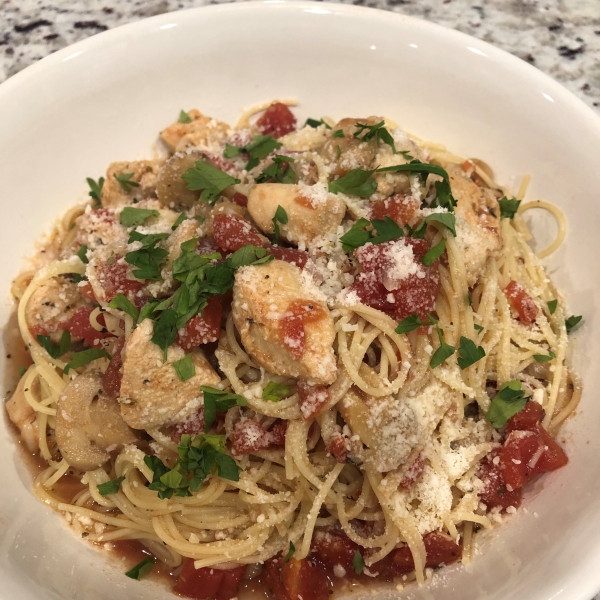 Easy Chicken Cacciatore