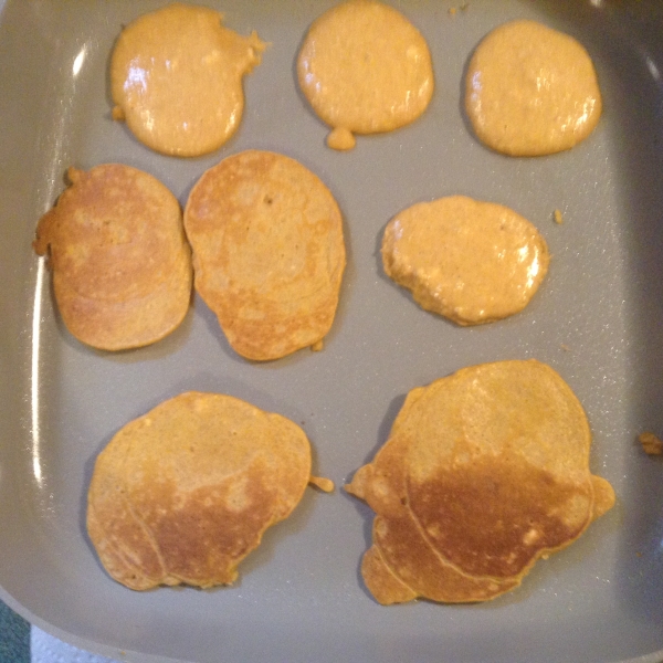 Sweet Potato Oat Pancakes