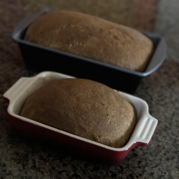 Bread Machine Honey-Oat-Wheat Bread