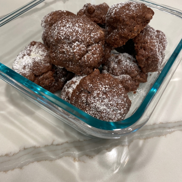 Vegan Chocolate Fudge Cookies