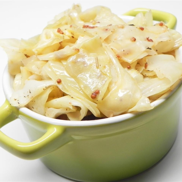 Beer Braised Cabbage