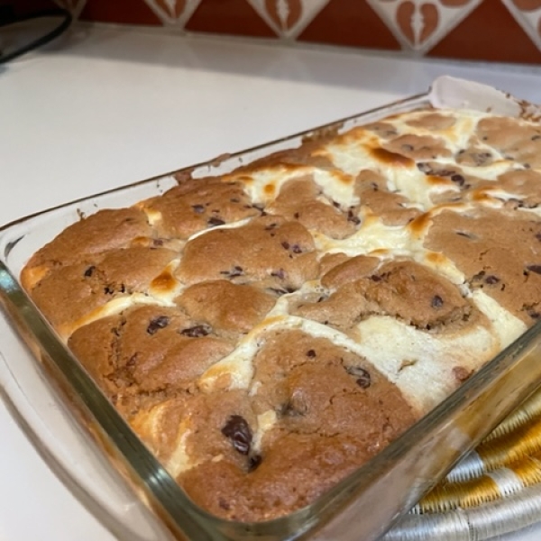 Chocolate Chip Cream Cheese Brownies