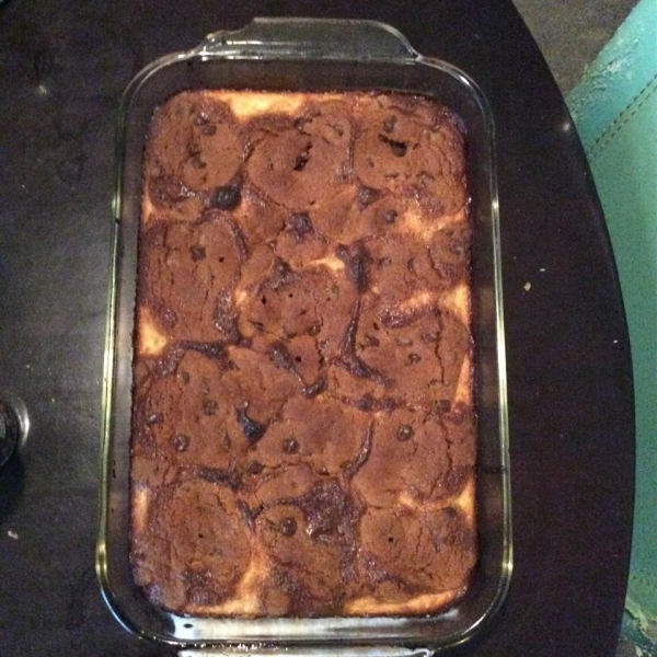 Chocolate Chip Cream Cheese Brownies