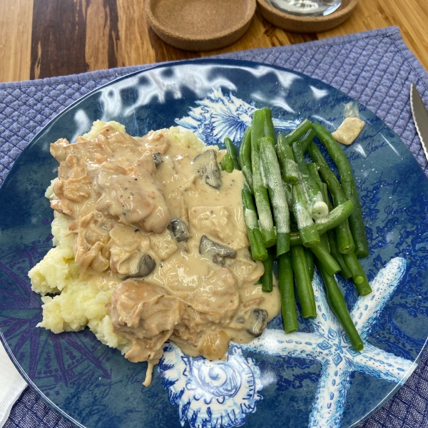 Creamy Italian Slow Cooker Chicken