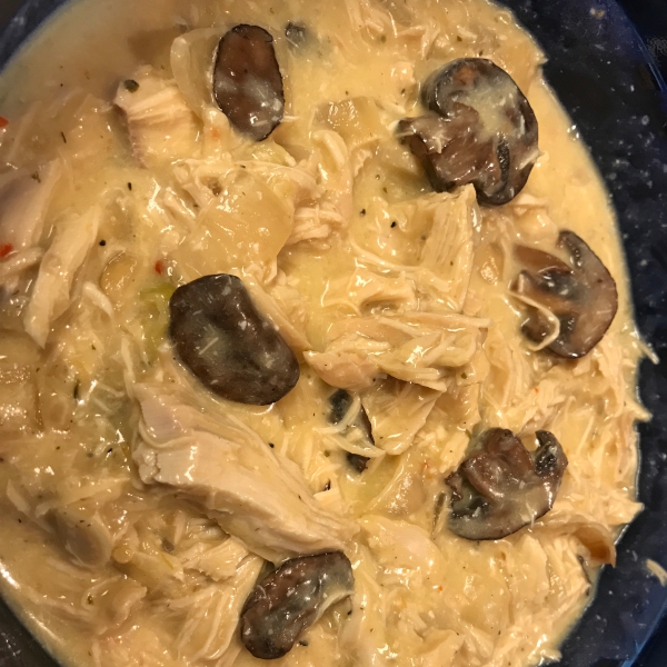 Creamy Italian Slow Cooker Chicken