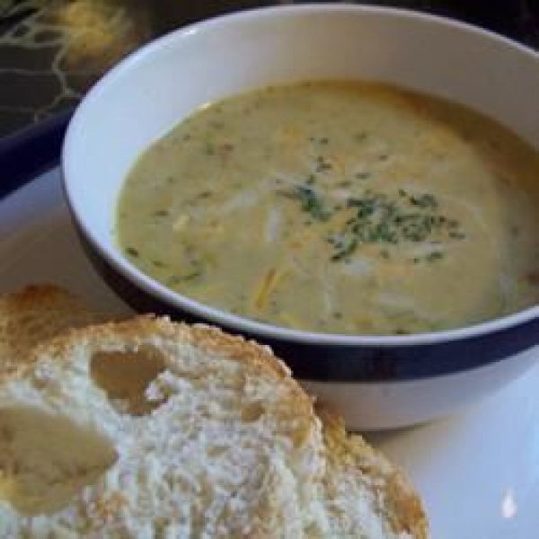 Vegetable Cheese Soup I