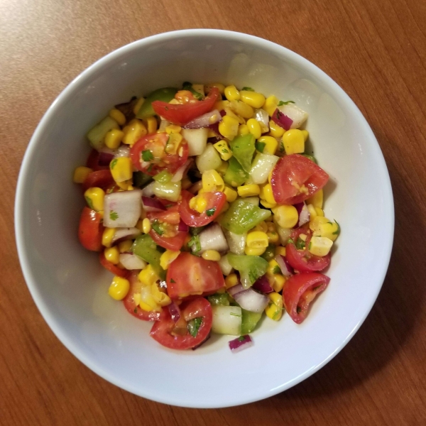 Grilled Corn Salad