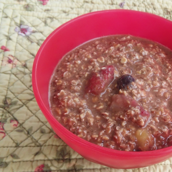 Vegan Protein Chocolate Overnight Oats