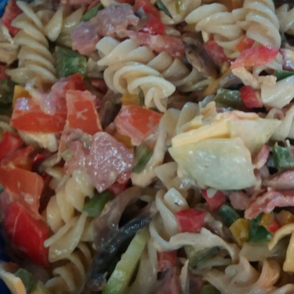 Chicken Club Pasta Salad