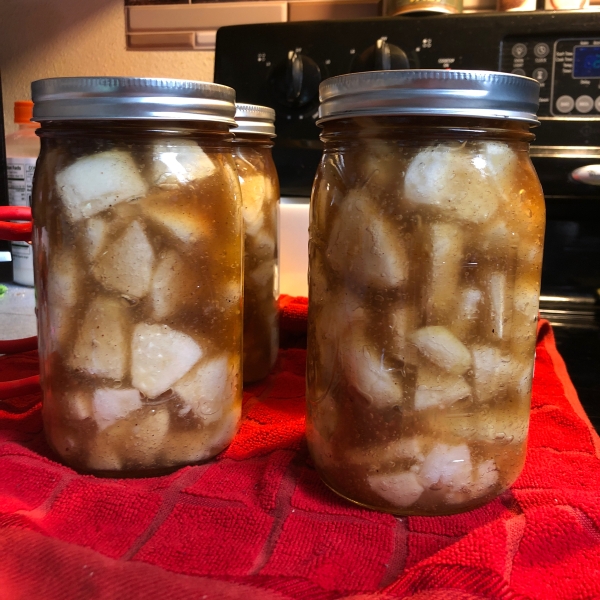 Canned Apple Pie Filling