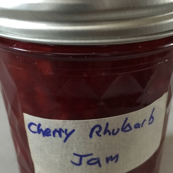 Rhubarb Cherry Jelly