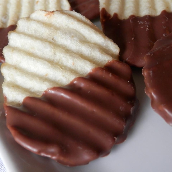 Chocolate Covered Potato Chips