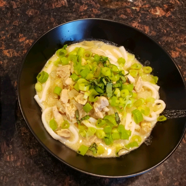 Slow Cooker Chicken Thai Ramen Noodles