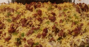 My Mom's Sausage & Rice Casserole