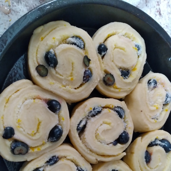 Blueberry-Orange Rolls