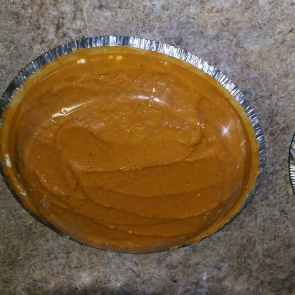 Double Layer Pumpkin Pie