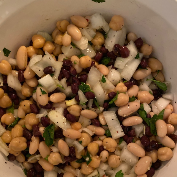 Mediterranean Three Bean Salad