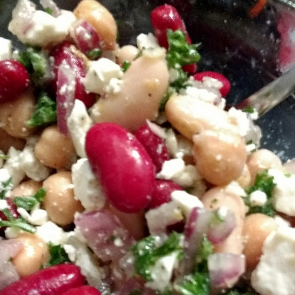 Mediterranean Three Bean Salad