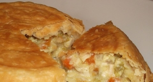 Chicken Pot Pie with Puff Pastry