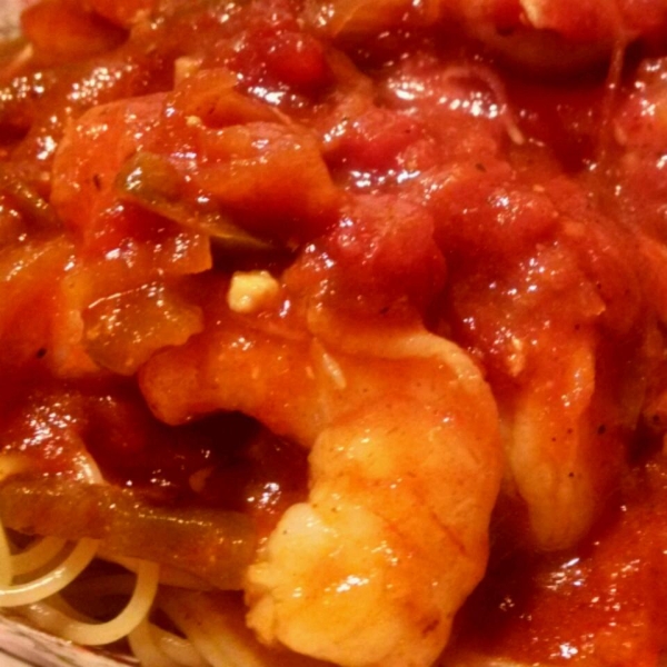 Spicy Shrimp Primavera