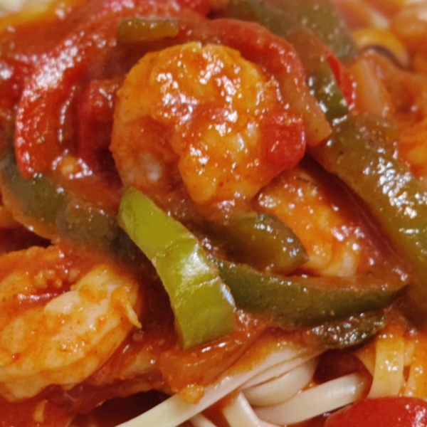 Spicy Shrimp Primavera