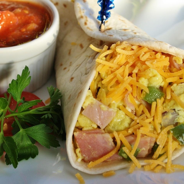 Denver Omelet Breakfast Taco