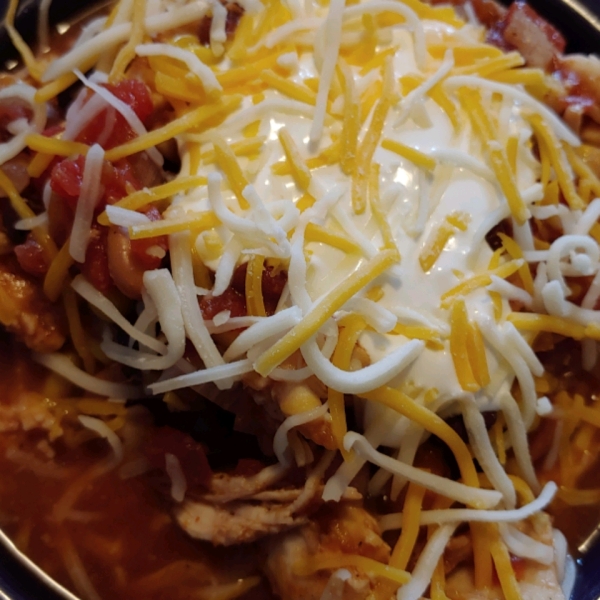 Slow Cooker Chicken Taco Soup