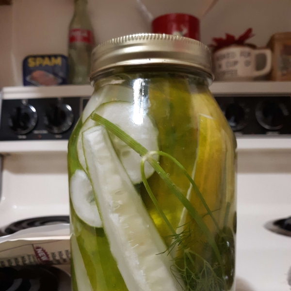 Refrigerator Dill Pickles