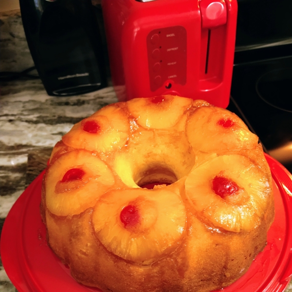 Pineapple Upside-Down Pound Cake