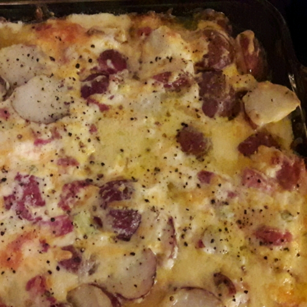 Heavenly Potatoes and Ham