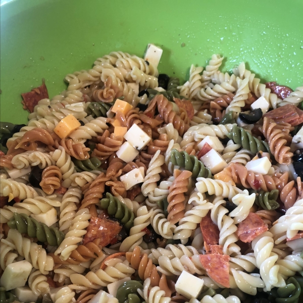 Tri-Color Pasta Salad