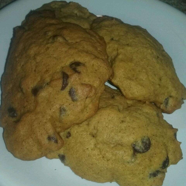 Crystal's Chocolate Chip Pumpkin Cookies