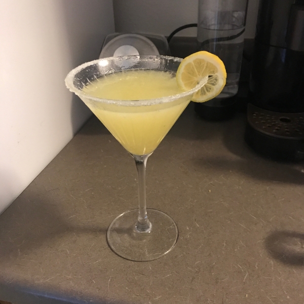 Lemony Lemon Drop Martini