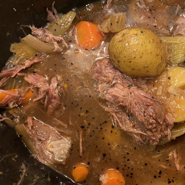 Healthier Marie's Easy Slow Cooker Pot Roast