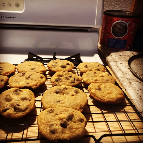 Golden Chocolate Chip Cookies