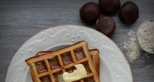 Gluten-Free Sourdough Chestnut Waffles