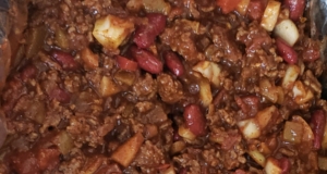 Jay's Spicy Slow Cooker Turkey Chili