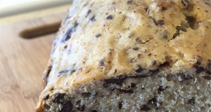 Bitter Chocolate, Lavender, and Banana Tea Loaf