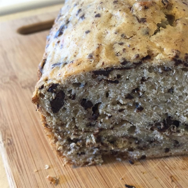 Bitter Chocolate, Lavender, and Banana Tea Loaf