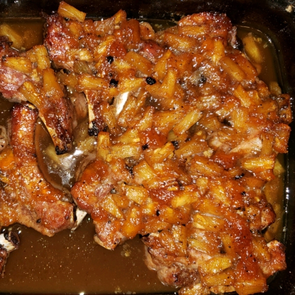 Pineapple Sticky Ribs