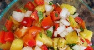 Grilled Pineapple Salsa