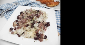 Fried Rice and Beans (Gallo Pinto)