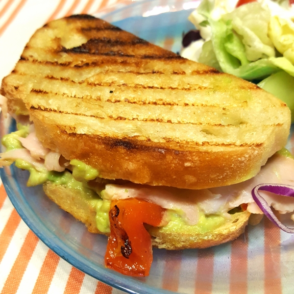 Turkey Avocado Panini