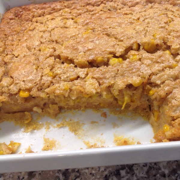 Snacks' Crazy Sweet Corn Pudding