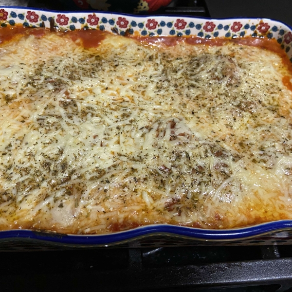 Fried Green Tomato Parmesan