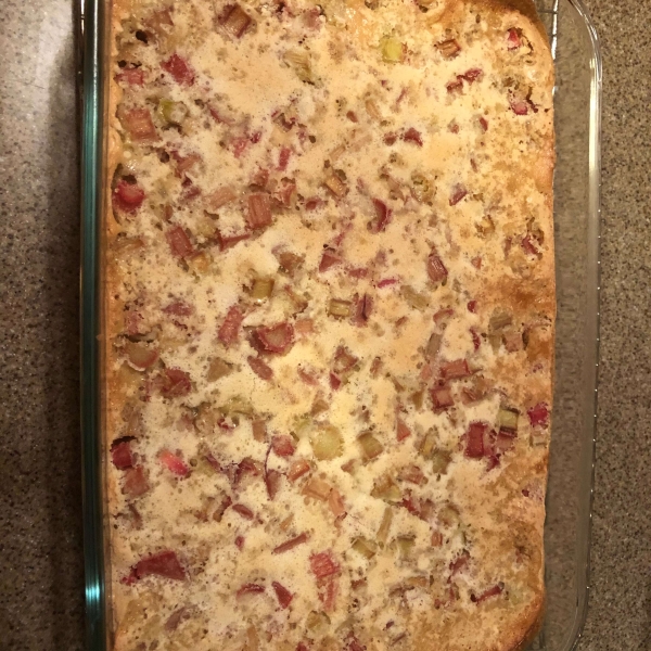 Rhubarb Dream Bars