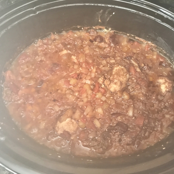 Easy Slow Cooker Chicken Mole