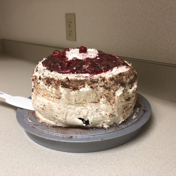 Easy Dressed-Up Black Forest Cake